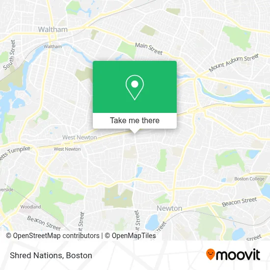Shred Nations map