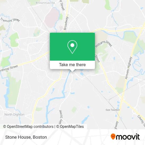 Stone House map