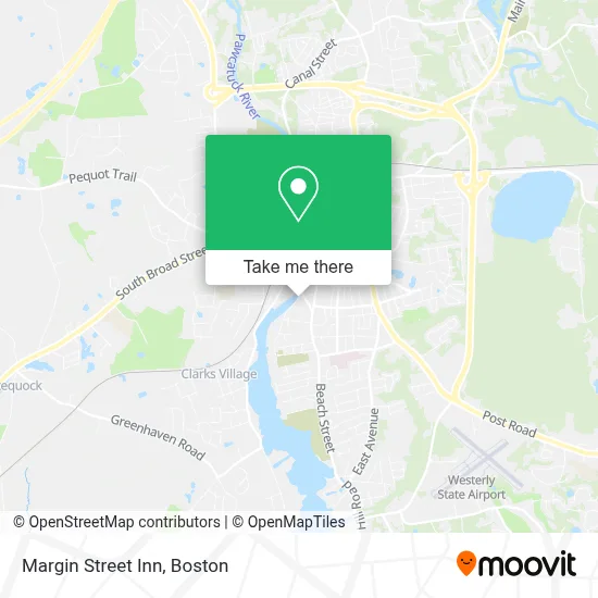 Margin Street Inn map