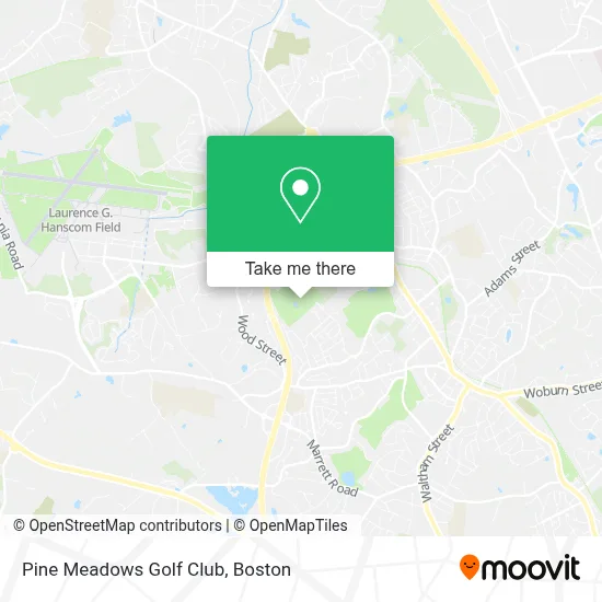Pine Meadows Golf Club map
