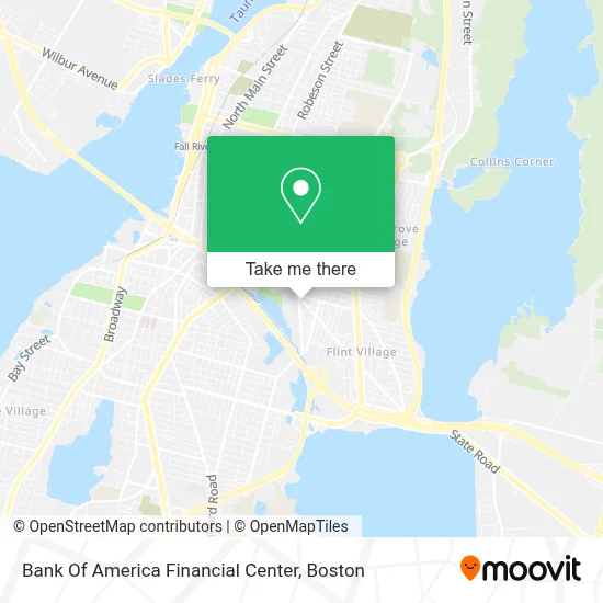Bank Of America Financial Center map