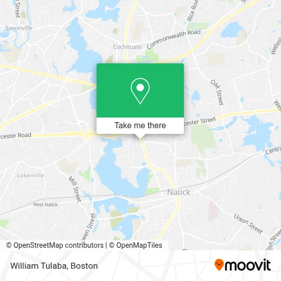 William Tulaba map