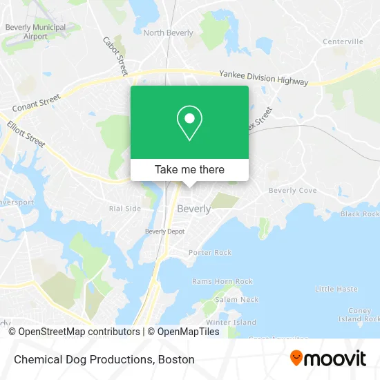 Chemical Dog Productions map