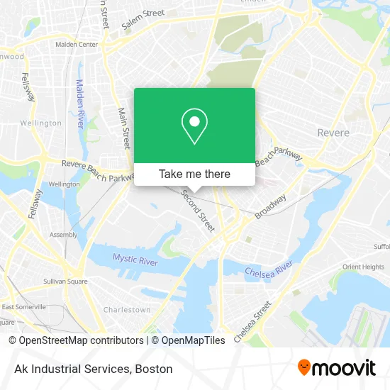 Ak Industrial Services map
