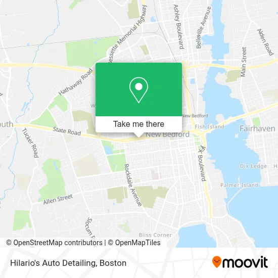 Hilario's Auto Detailing map