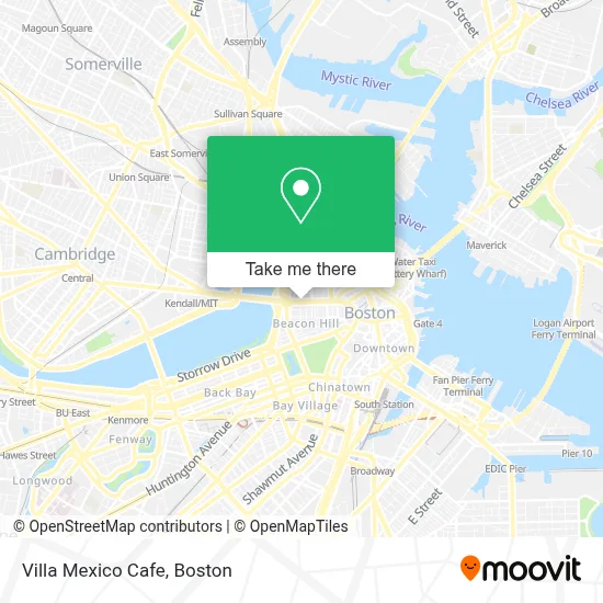 Villa Mexico Cafe map
