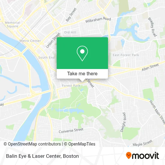 Balin Eye & Laser Center map