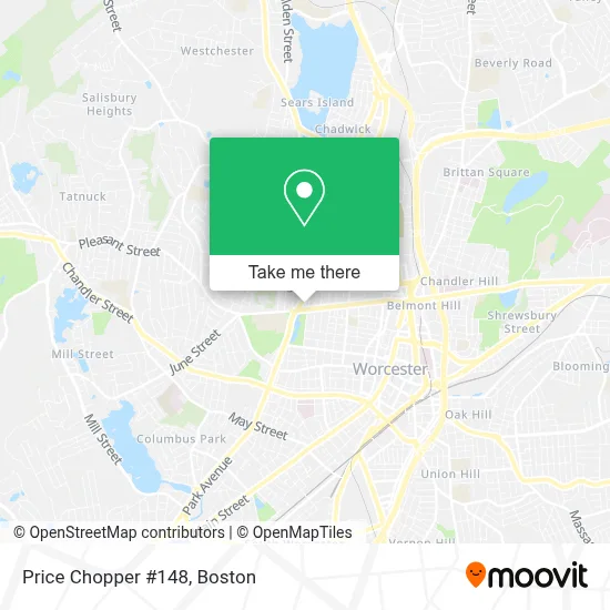 Price Chopper #148 map