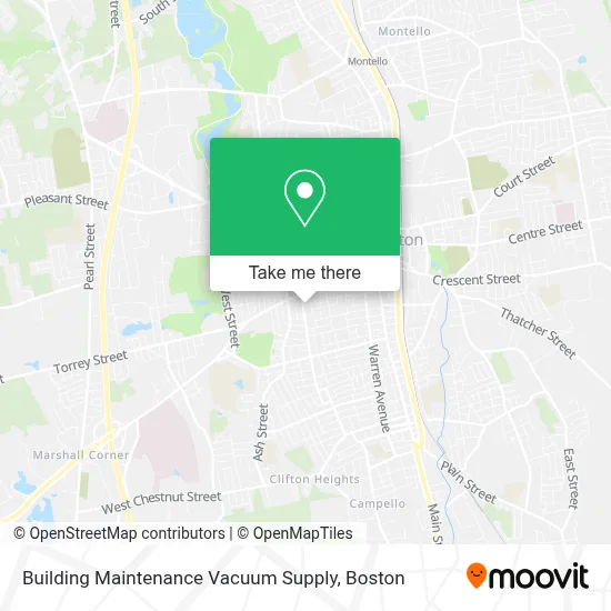 Building Maintenance Vacuum Supply map
