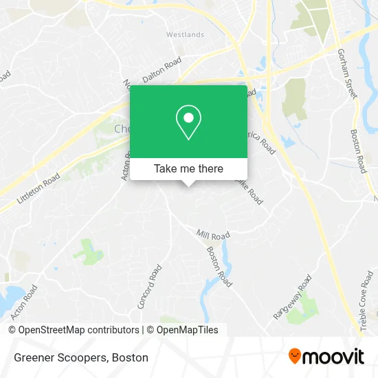 Greener Scoopers map