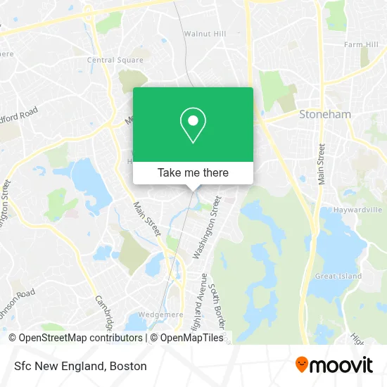 Sfc New England map