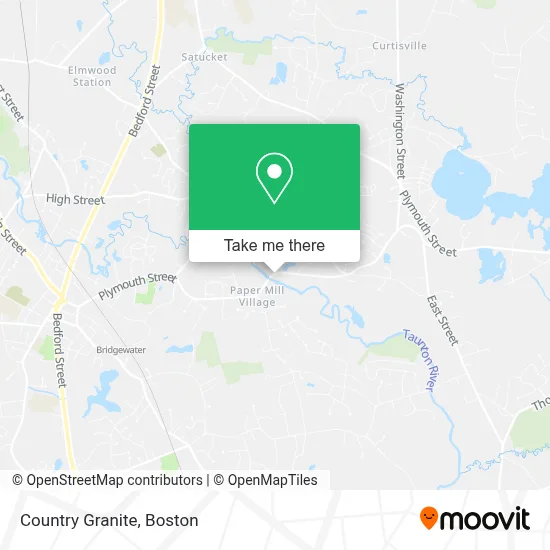 Country Granite map