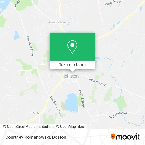 Courtney Romanowski map