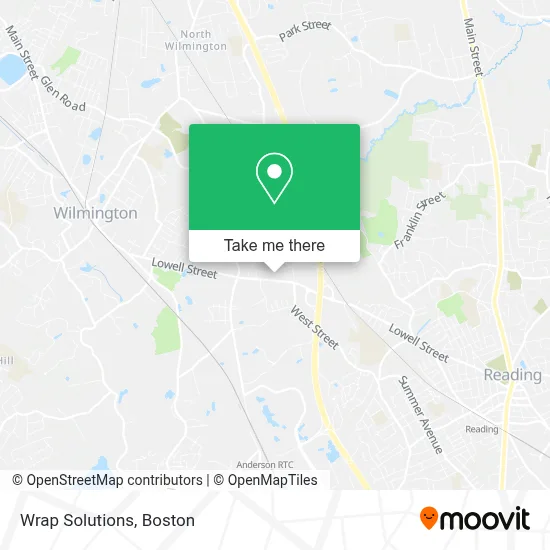 Wrap Solutions map