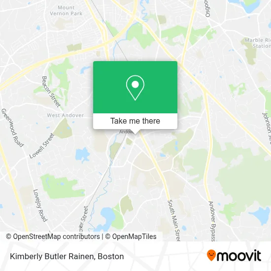 Kimberly Butler Rainen map