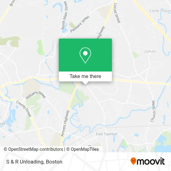 S & R Unloading map