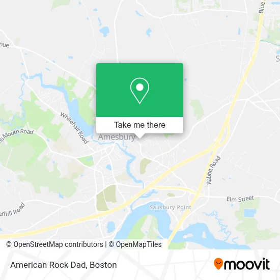 American Rock Dad map