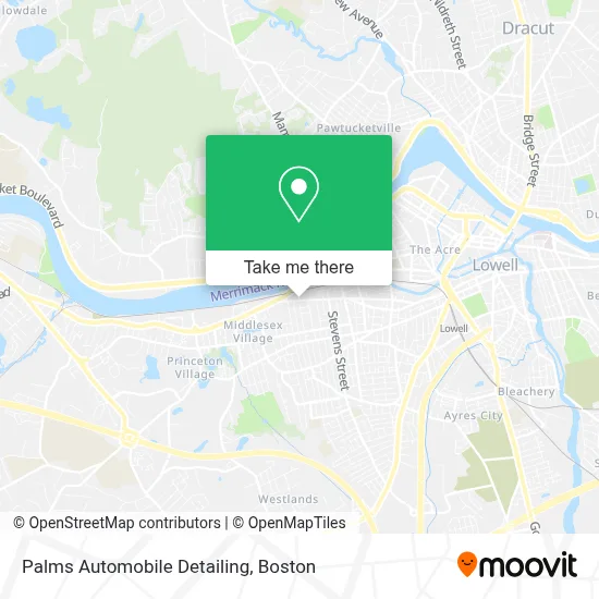 Palms Automobile Detailing map