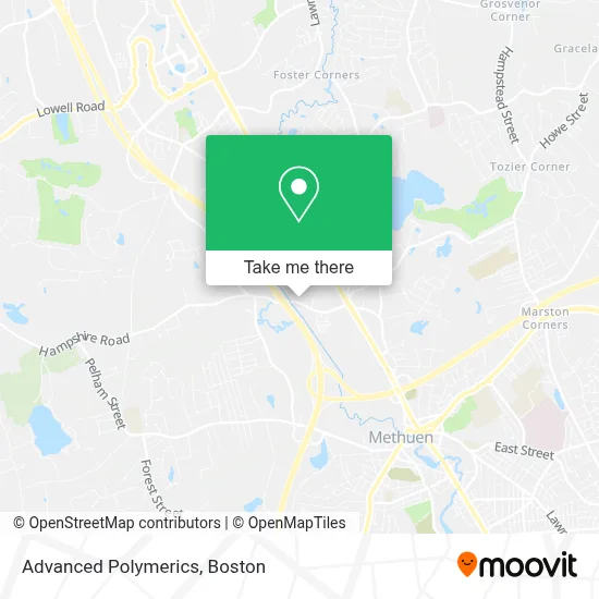 Advanced Polymerics map
