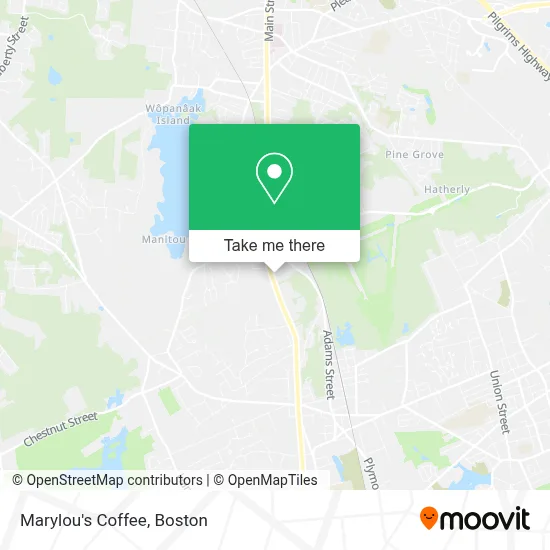 Marylou's Coffee map
