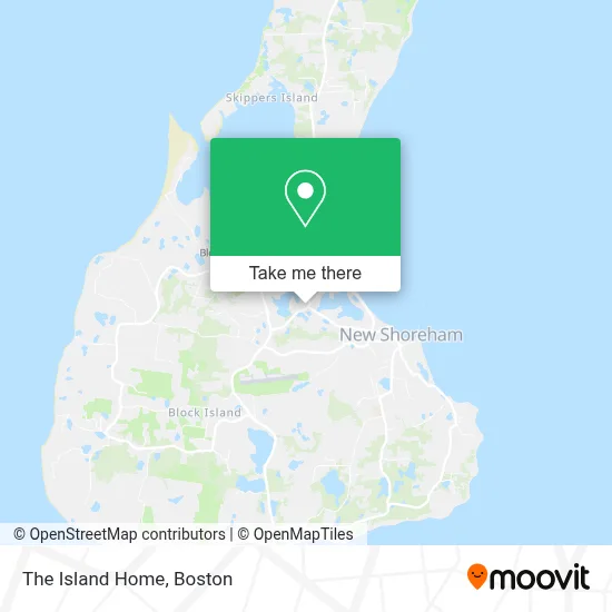 The Island Home map