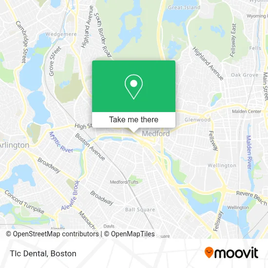 Tlc Dental map