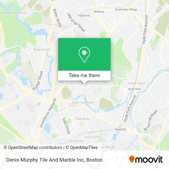 Denis Murphy Tile And Marble Inc map