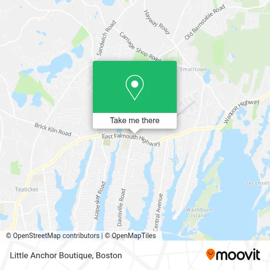 Little Anchor Boutique map