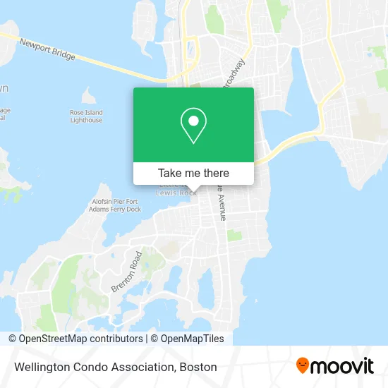 Wellington Condo Association map
