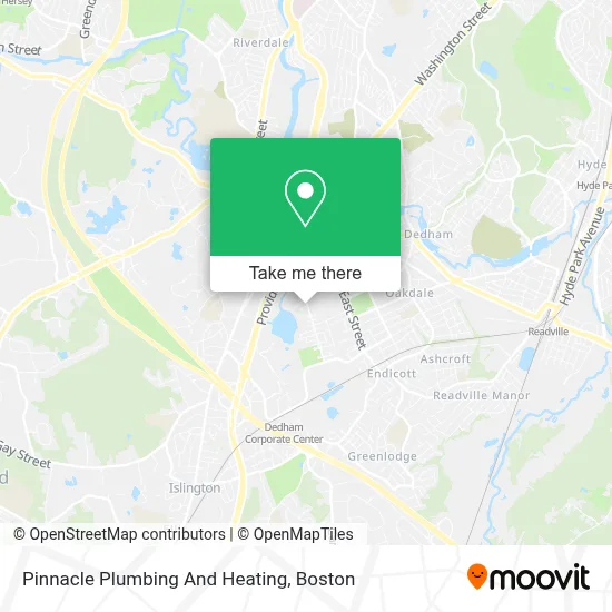 Pinnacle Plumbing And Heating map