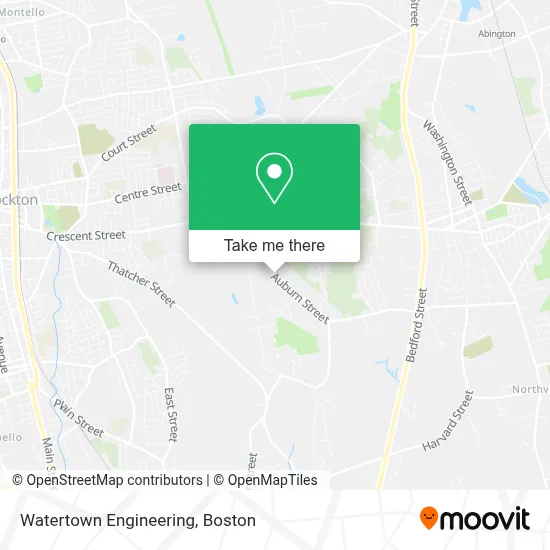 Watertown Engineering map