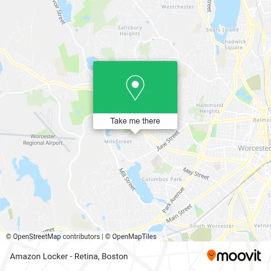 Amazon Locker - Retina map
