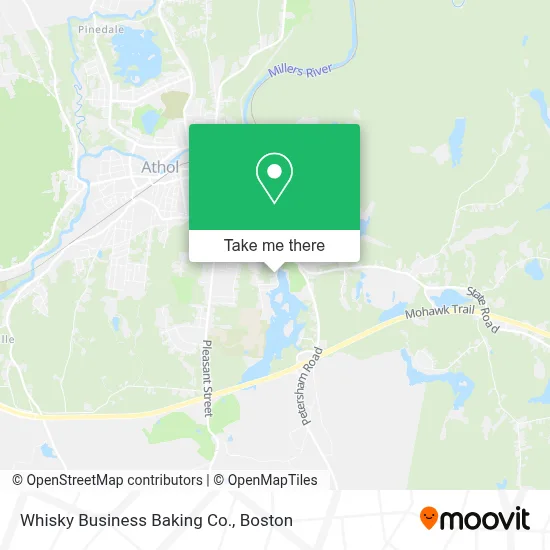 Whisky Business Baking Co. map