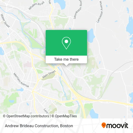Andrew Brideau Construction map
