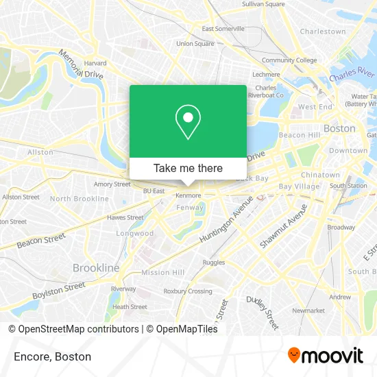 Encore map