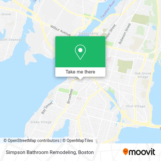 Simpson Bathroom Remodeling map
