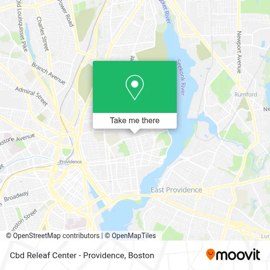 Cbd Releaf Center - Providence map