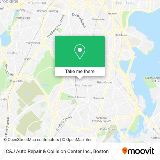 C&J Auto Repair & Collision Center Inc. map