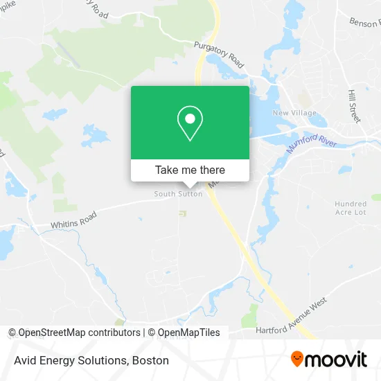 Avid Energy Solutions map