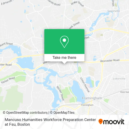 Mancuso Humanities Workforce Preparation Center at Fsu map