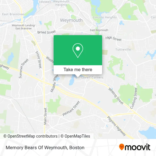 Memory Bears Of Weymouth map