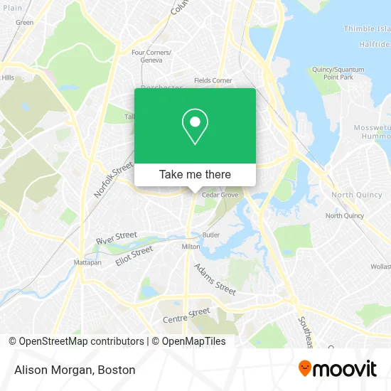 Alison Morgan map