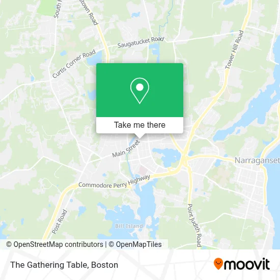 The Gathering Table map
