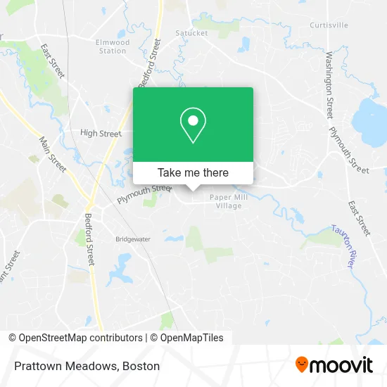 Prattown Meadows map