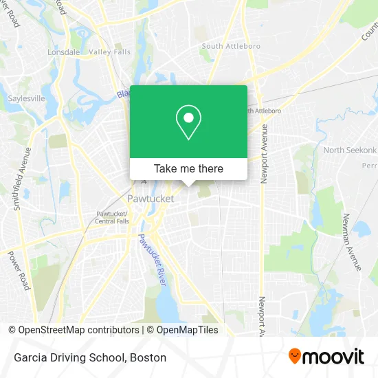 Garcia Driving School map