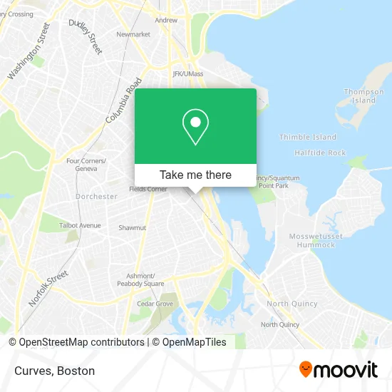 Curves map