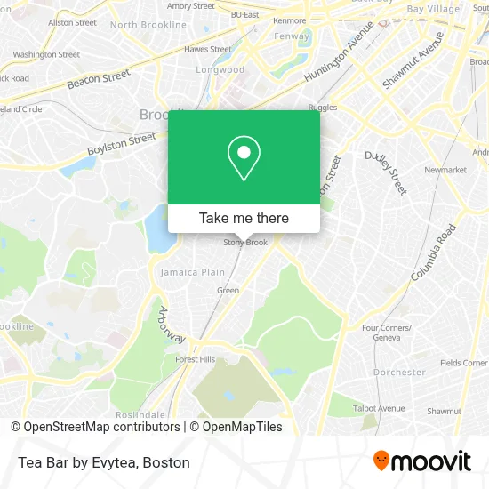 Tea Bar by Evytea map