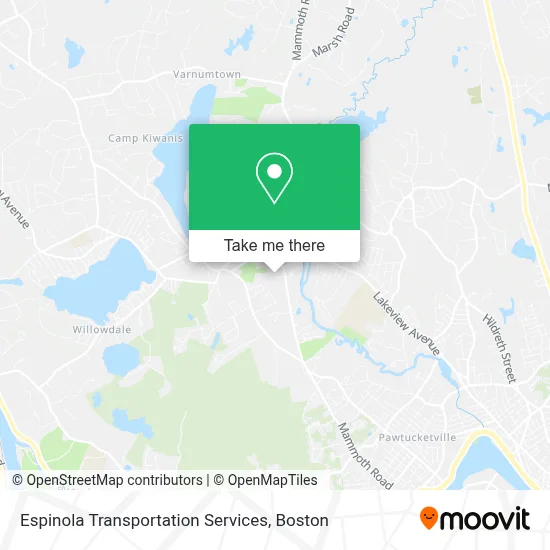 Espinola Transportation Services map