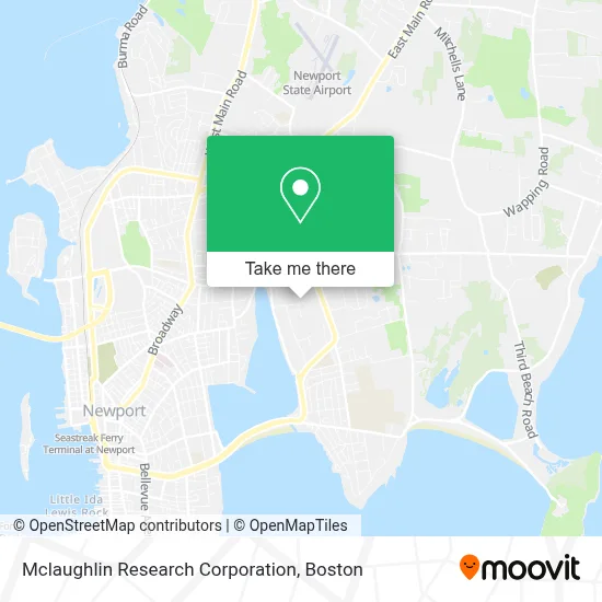 Mclaughlin Research Corporation map