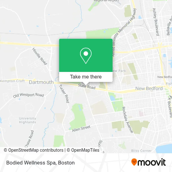Bodied Wellness Spa map